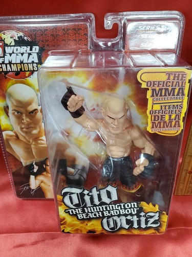 UFC World Of MMA Champions Tito The Huntington Beach Badboy Ortiz MMA Figure - Picture 8 of 8