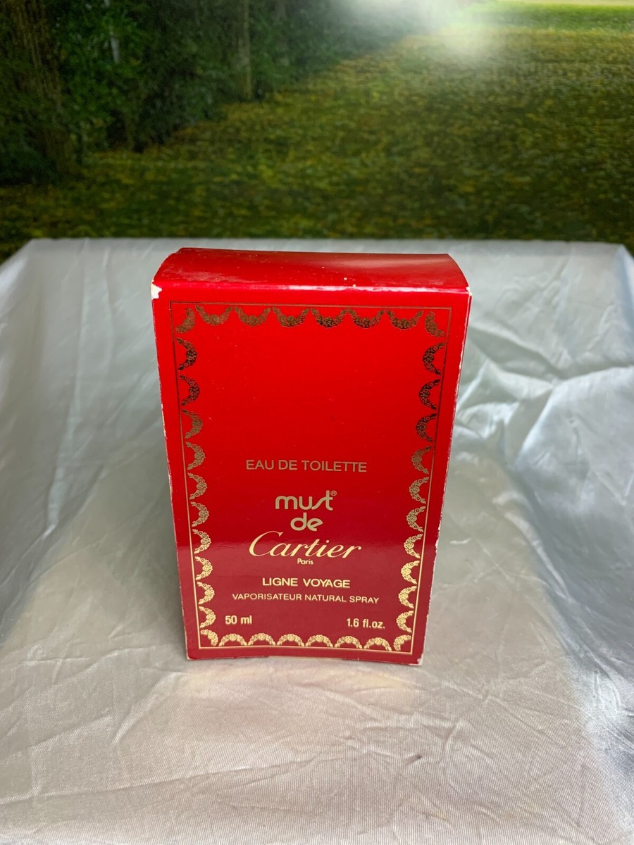 MUST DE CARTIER LIGNE VOYAGE EDT CLASSIC 50ML SPRAY | eBay