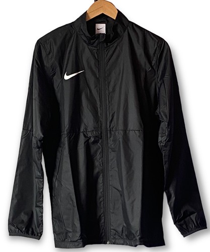 Nike Herren anthrazitgrau weiß Park 20 abstoßende Jacke mit durchgehendem Reißverschluss Männer tiefe Taschen M - Bild 6 von 8