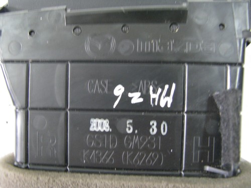 Mazda 6 hatchback delantero derecho tablero ventilación aire GS1D GM931 K4366 usado 2009 - Imagen 5 de 5