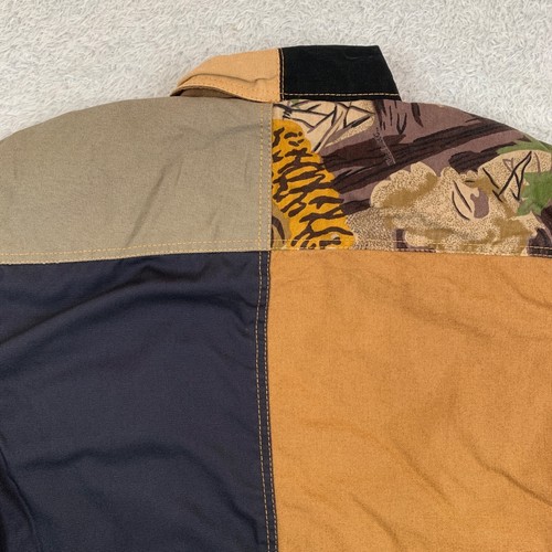 Carhartt Reworked Duck Canvas Quilt Lined Work Jacket Men's Size Fits Small - Picture 10 of 19