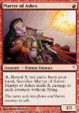 MARTYR OF ASHES Coldsnap MTG Magic the Gathering Cards DJMagic