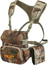 Binocular Harness Chest Pack with Detachable Rangefinder Pouch