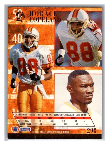 1994 Fleer Ultra Football # 201 - 400 - Pick Your Card! - Picture 142 of 218