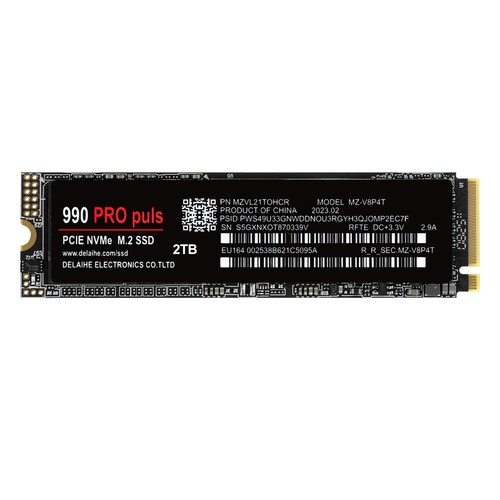 1T/2T/4T 990 PRO Plus M.2 SSD Solid State Drive High Transfer Speed Practical - Afbeelding 15 van 19
