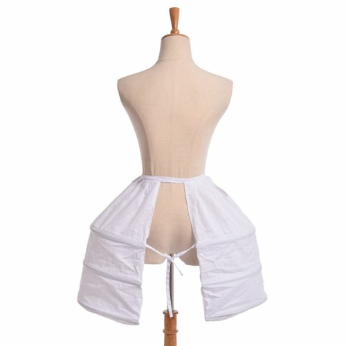 Renaissance Petticoat Dress 3Hoops Bustle Double Pannier Gown Renaissance Dress - Picture 6 of 8