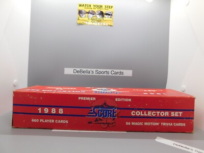 1988 Score baseball complete set 660 Cards | eBay