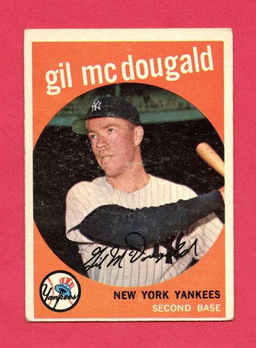 1959 TOPPS Baseball Complete Your Set **You Pick** 301 - 400 - Picture 185 of 499