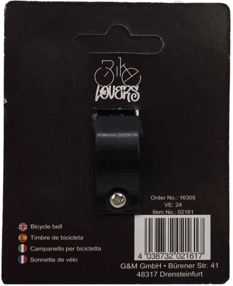 1x Fahrradklingel Fahrradglocke Slim Design Handklingel Fahrrad Klingel MTB