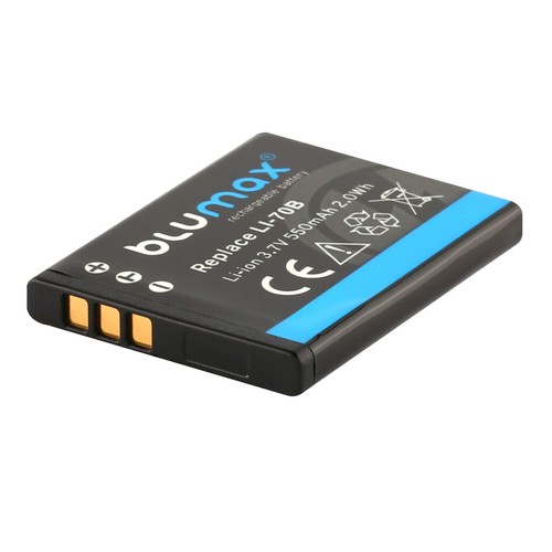 Blumax Akku passend für Olympus Li -70B  VG-120, VG-130, VG-150, VG-160 550 mAh  - Bild 7 von 7