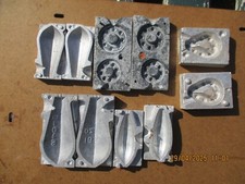 Five Used Fishing Weight Moulds All very good