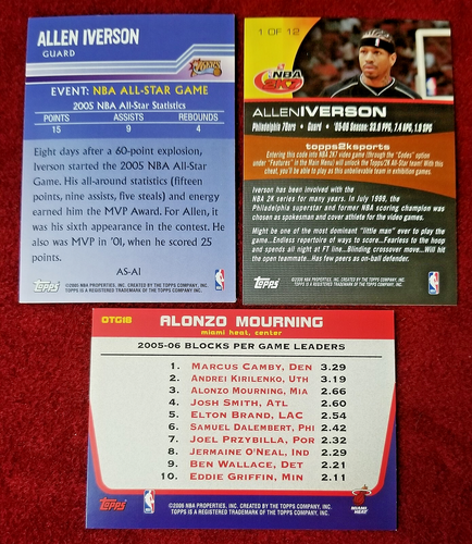 1993 1996 99-00 01-02 06 Topps Finest CHROME Basketball SET JAMES JORDAN BRYANT - Picture 154 of 227