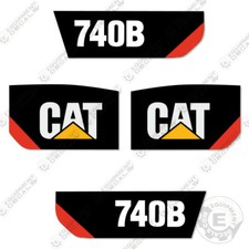 Fits Caterpillar 740B Articulated Dump Truck Decal Kit
