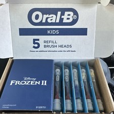 Oral B Kids Extra Soft Replacement Brush Heads featuring Disney's Frozen 5 ct.
