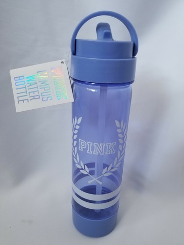 New Victoria's Secret PINK Slim Campus Water Bottle Secret Compartment Rare Gift - Picture 3 of 11