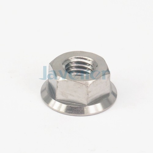 M5/M6/M8/M10/M16 GR5 TC4 Titanium Hex Screw Flanged Nuts Bike Bicycle Motorbike - Picture 7 of 50
