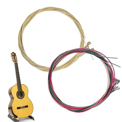 12pz Chitarra Folk Elettrica/Acustica Acciaio 1°-6° Corde Ricambio Antiruggine - Foto 2 di 15