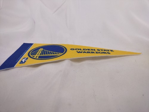 Golden State Warriors NBA Pennant 9"x4" Felt, Made in USA banner flag 2019 Rico - Picture 6 of 6