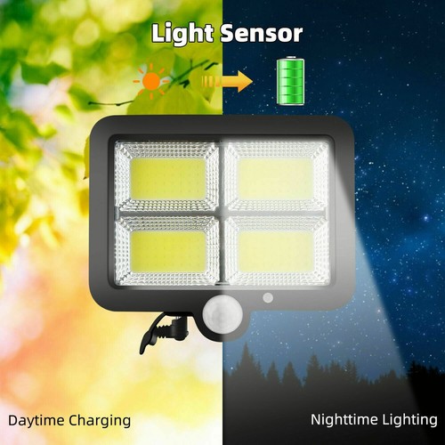 4 PC Solar Split Four Grid Outdoor Lighting Courtyard Intelligent Body Sensing - Picture 9 of 12