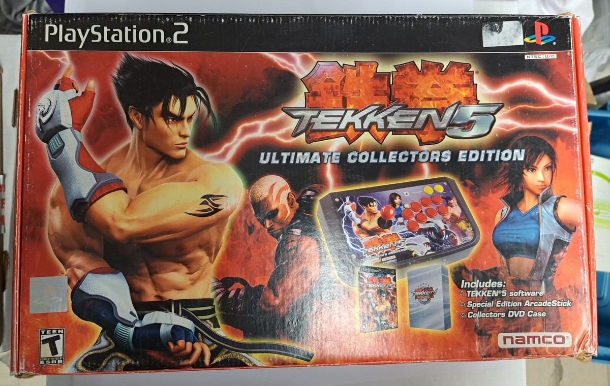 TEKKEN 5 Ultimate Collectors Edition Joystick PS2 Playstation 2 W