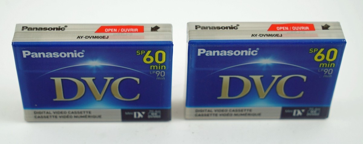 Panasonic DVC SP/60 min LP/90 min Digital Video Cassettes