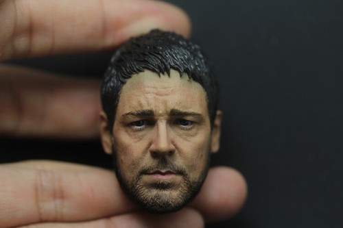 1/6 Russell Ira Crowe Gladiator Kopf geschnitzt für 12 '' männliche Soldie Figur Körper - Bild 9 von 15