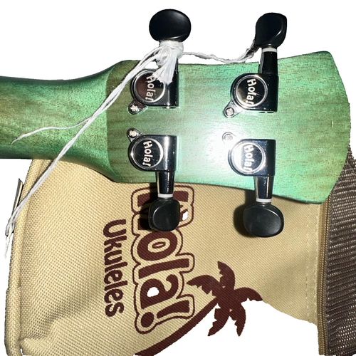 Hola! Music HM-121PP+ Deluxe Mahagoni Ukulele Bundle, Sopran 21 Zoll - Lila - Bild 7 von 19