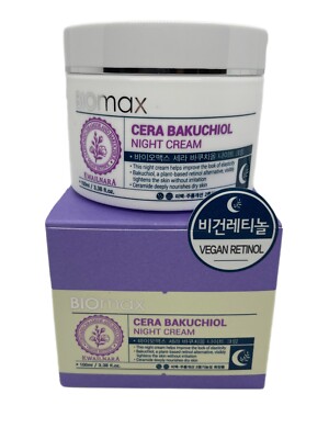 Biomax Cera Bakuchiol Night Cream 3.38 oz / 100 ml EXP: 2027