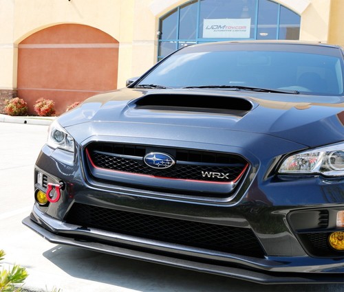 Red Track Racing Style CNC Aluminum Tow Hook Ring For 15-up Subaru WRX or STI - Bild 5 von 9