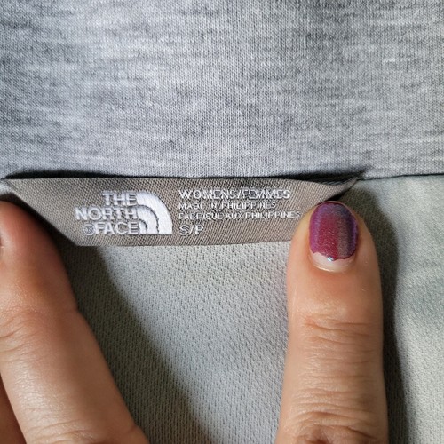 The North Face Woman's Grey Hybrination Thermal 3D Faux Fur Gorpcore Vest sz S - Picture 9 of 9