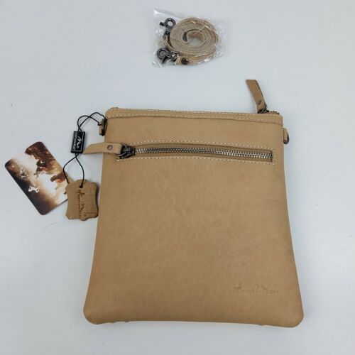 Montana West 100% Leather Rodeo Cowboy Western "Ride Em" Crossbody Handbag Purse - Picture 3 of 5
