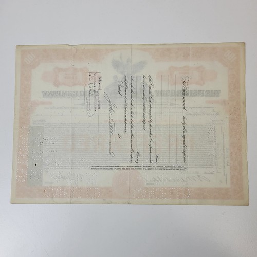 Frederic John Fisher - The Fisher Body Ohio Company 100 Shares Stock Certificate - Picture 11 of 15