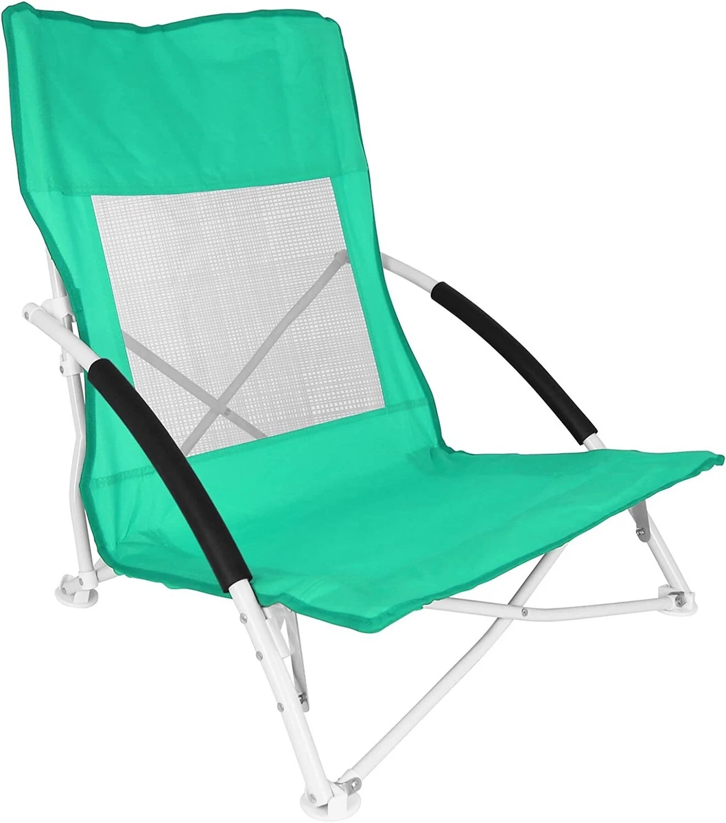 NEW Probeach Fishing Beach Folding Chair Green MARKED CARRY BAG