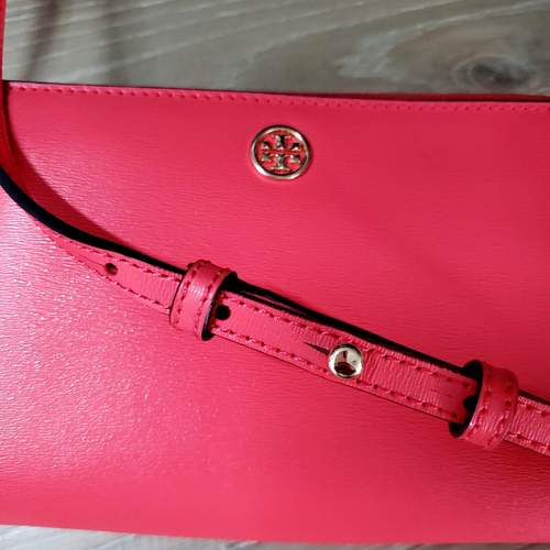 Tory Burch Schultertasche Crossbody Leder Rot (ish) 10005657 03-17 Japan EUC - Bild 10 von 10