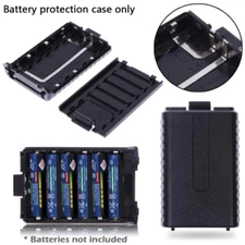 AAA Battery Case Shell Box for Baofeng BF-UV5R BF-H8  Walkie Talkie Accessories