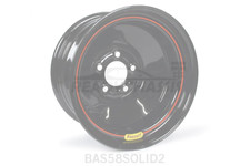 Wheel 15x8in Solid 5x5 2in BS Heavy L/R 58SOLID2