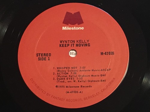 WYNTON KELLY - Keep It Moving ~ MILESTONE 47026 Reissue of RIVERSIDE 254 & 298 - Imagen 8 de 9