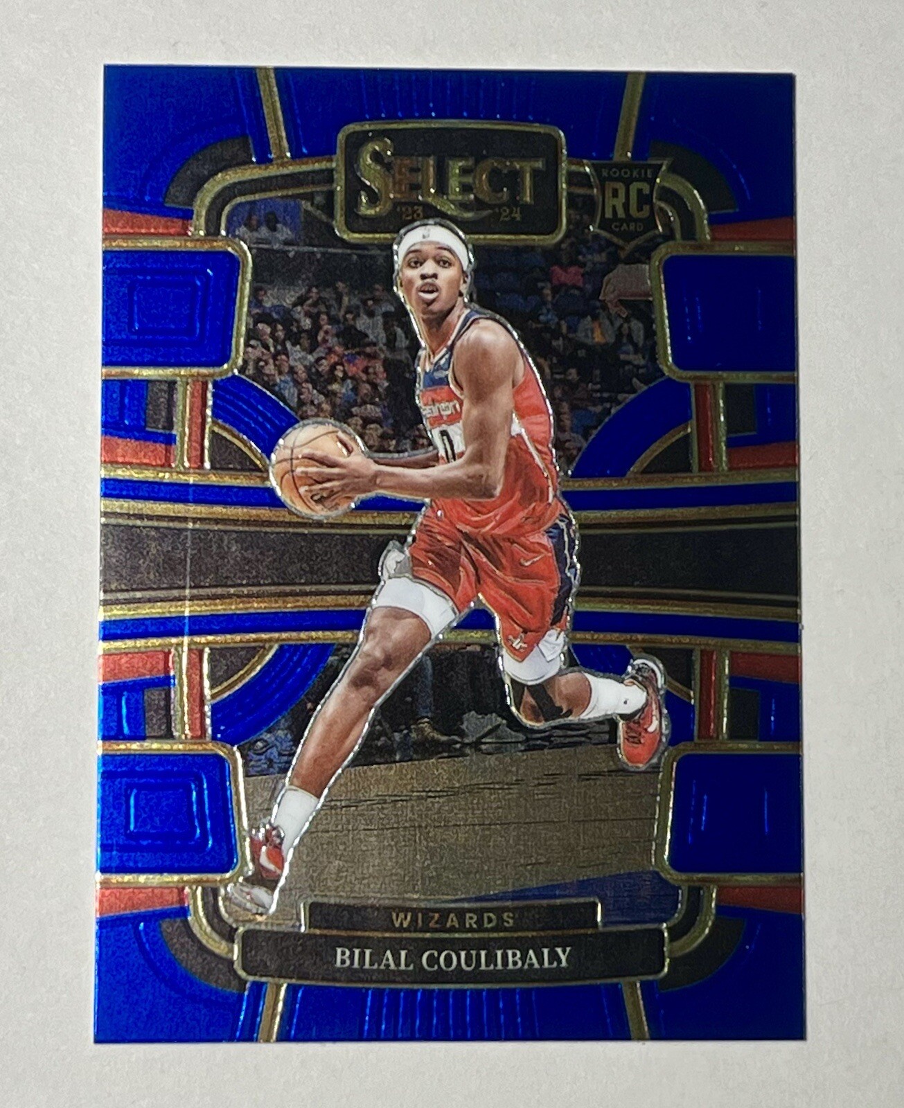 2023-24 Panini Select Bilal Coulibaly Concourse Blue RC #97 Washington Wizards