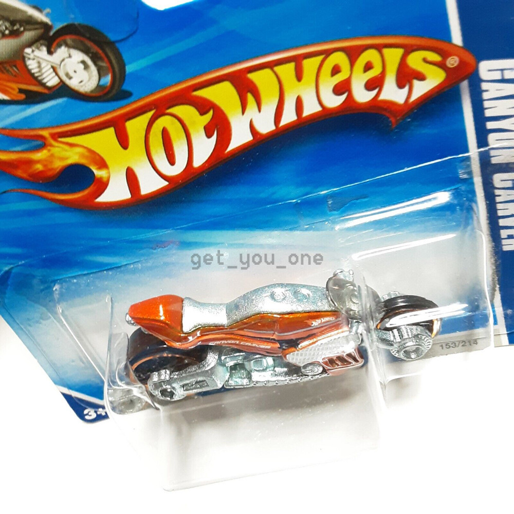 Hot Wheels CANYON CARVER Orange Bike 2010 HW Racing 7/10 153/214 1