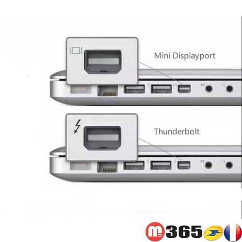 cable mini dp mini DisplayPort mâle vers dp mâle (conviens thunderbolt ) 2k - Imagen 2 de 2