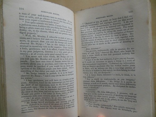 Homeward Bound by J Fenimore Cooper (1842) Bentley's Standard Novel Series - Picture 7 of 9