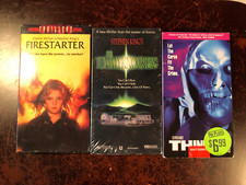 Stephen King Firestarter (VHS, 1996), Tommyknockers and Thinner