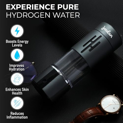 Hydrogen Water Bottle Generator – Portable & Rechargeable, 230ml, Up to 4500 PPB - Picture 4 of 6