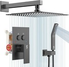 Shower Faucet Trim Repair Kits Gunmetal Grey 10' (10'-Newer Model, Gunmetal Grey