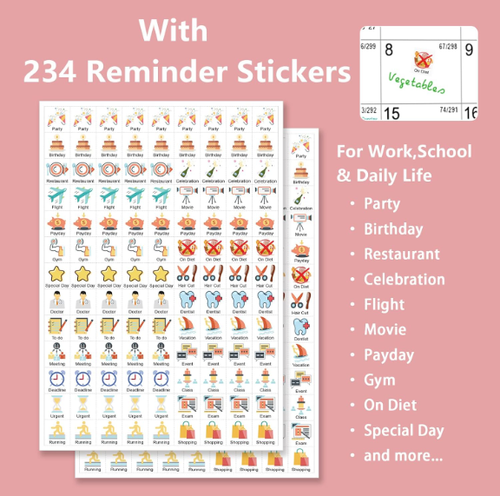 Desk Calendar 2025-2026, Jan 2025 to Jun 2026 18 Months Small Desk Calendar with - Picture 5 of 9