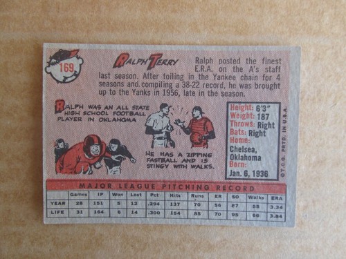 1958 TOPPS BASEBALL CARD SINGLES #1-270 COMPLETE YOUR SET U-PICK UPDATED 11/26 - Picture 282 of 465