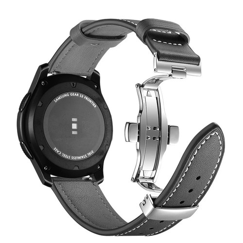 20/22mm Cowhide Watchband Genuine Leather Band Quick Release Spring Bars Strap - Picture 39 of 39