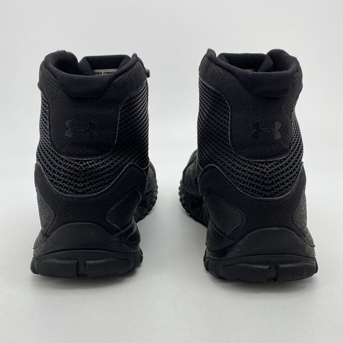 Under Armour Womens Valsetz 1.5 Tactical Boots Black Ankle Low Heel Lace Up 10 M - Picture 9 of 13
