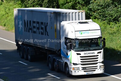Truck Photo 12x8 - Scania R450 - MTO Logistics - WN66 KFP