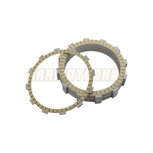 9PCS Clutch Friction Disc Plates For Harley Cross Bones FLSTSB 2008-2011 - Picture 4 of 5